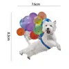 Decoraciones Colgantes para Coche de Gato Transfronterizas Globos de Colores Decoración Interior de Coche Colgante Creativo Lindo de Gato para Coche