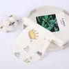 Toalla absorbente para bebé, almohadilla de gasa para niños, toalla para la espalda, algodón puro Clase A con estampado de dibujos animados, toalla absorbente a prueba de sudor para bebé de jardín de infantes