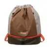 Bolsa de natação portátil da moda com grande capacidade e compartimento para sapatos, bolsa esportiva de basquete, bolsa de praia xadrez color-blocking, bolsa de viagem para viagens curtas