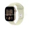 Adecuado para Apple Watch Iwatchs12 Correa de Silicona Oficial Nueva Correa de Silicona Monocromática Ultra4