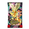 Novo Pacote de Booster Pokémon Heróis Ascendidos Carta Pokémon Carta Perfeita do Pikachu