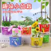 Plantas em Vasos Pequenas Divertidas, Sementes de Flores Artesanais DIY para Crianças, Presentes de Plantas Verdes para o Dia das Crianças, Decorações Criativas para Mesa