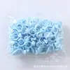 100 Tazas Anillo para Tatuar, Recipientes de Color, Tazas para Pegamento de Extensiones de Pestañas, Tazas Flor de Ciruelo, Tazas con Forma de Flor, Tazas con Rejilla