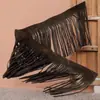 Accesorios de Ropa Personalizados de Gamuza de Doble Cara con Borlas Barba de Gamuza con Borlas Suéter de Cachemir Ropa Falda Barba con Borlas Borlas