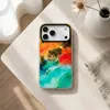 Adequado para capa de celular Apple 17Pro glitter arco-íris iphone18promax estrela 18Pro capa magnética em estoque