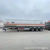 Remolque Cisterna para Mercancías Peligrosas Remolque Cisterna de Acero Inoxidable Remolque Cisterna para Transporte de Diésel Gasolina Tanque de Líquidos Remolque Cisterna
