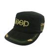 Gorra plana de algodón para fan del ejército, visera corta de pico de pato, sombrero Zhan para hombre y mujer, sombrero de ocio para exteriores con protección solar, sombrero de moda