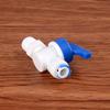 Purificador de Agua Roscado 1/4" Conector de Válvula de Bola Válvula de Interruptor de Filtro Enchufe Rápido Accesorios para Purificador de Agua a Prueba de Fugas