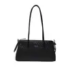 Bolso tejido estilo baguette para mujer, nueva colección 2026, color caqui, bolso vintage de un solo hombro con un sofisticado diseño de cordón, adecuado para ir al trabajo