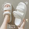 Sandalias Romanas 2025 de Suela Gruesa Antideslizantes Antiolor Transpirables de Verano para Uso Dual en Casa y al Aire Libre para Mujer