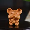 Souvenir de Navidad Talla en Madera de Ciprés Llavero Colgante Navideño Productos de Madera del Zodiaco de Dibujos Animados Dragón, Serpiente y Año del Caballo