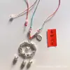 Plata de ley 999 bebé Nezha candado hueco regalo para bebé regalos collar tejido diy colgante de candado de plata venta al por mayor