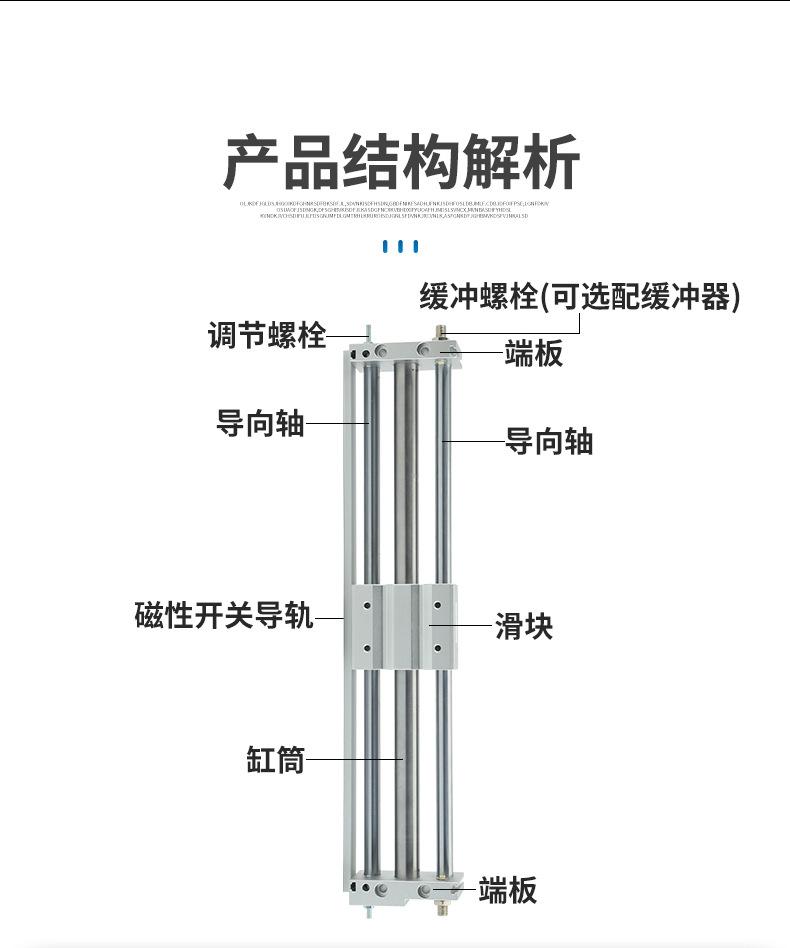SMC型CY1S系列气缸