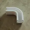 Tubo de Água Impresso em 3D Manga de Proteção Anti-Dobra Conector Plástico em Forma de Arco Acessórios Universais de Proteção para Mangueira Branco/Preto