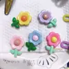 Acessórios de Tulipa Média em Resina Chaveiro DIY Ímã de Geladeira Fivela de Sapato Enfeites para Bolsa Caixa de Armazenamento Adesivos Decorativos