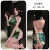 Noite Longa Lingerie Romântica Desejo Puro Estilo Antigo Conjunto de Uniforme Cheongsam Tentação Sexy Camisola qqny Dropshipping 1504