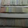 Algodón de Sarja Bicolor PVC, Poliéster Teñido en Hilo Poliéster-Algodón Imitación Lino Algodón, Lona de Sarja Bicolor Tela para Equipaje