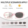 ¡Wow Gafas de Sol Duales Día y Noche Antideslumbrantes Anti-UV que Cambian de Color para Hombres y Mujeres Gafas de Sol Polarizadas Gafas de Visión Nocturna para Conducir