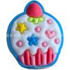 Zapatos de la serie temática de helados con hebillas, dibujos animados, bonitos zapatos con agujeros, zapatos extraíbles, accesorios de PVC para fiestas navideñas transfronterizas