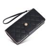 Cartera de Mujer 2023 Nueva Cartera Larga Bolso Clutch Bolso para Teléfono Móvil Monedero Multifuncional Tarjetero Bolso con Cremallera Cartera