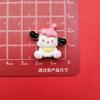 Dibujo Animado Gato Brillante Perro Orejas Grandes Conejo Vestido Bebé Resina Accesorios Funda de Teléfono DIY Pasador Joyería Parche