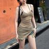 Camisola Transparente de Cuello Halter al por Mayor Transfronterizo para Mujer Verano 2025 Top Sexy Ajustado para Vestir