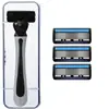 Suporte de Lâmina de Barbear Manual Popular Transfronteiriço com Cola Dupla, Seis Camadas, Suporte de Lâmina de Barbear Manual de Seis Camadas, Lâmina de Sete Camadas