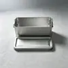 Caja de Empaque Popular de Pastel de Piña, Caja de Hojalata, Caja de Hojalata Rectangular con Doble Cierre, Caja de Hojalata para Tiramisú, Caja de Regalo para Café