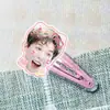 Wang Anyu Mercadorias de Celebridade Presilhas de Cabelo Acrílicas Acessórios de Cabelo Itens de Fã para Shows Mercadorias Personalizadas