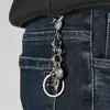 Chaveiro Novo Mais Vendido na Europa e América Design Criativo Retrô Caveira Corvo Liga de Zinco Pingente de Chaveiro Acessórios