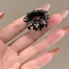 Exquisitos pasadores pequeños con forma de lazo, adecuados para cabello fino, pinzas de tiburón de clip medio, pasadores dulces para flequillo de lado, horquillas y accesorios para el cabello para mujeres