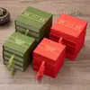 Caja de Joyería Anti-Oxidación Caja de Suspensión con Película PE Caja de Embalaje para Pulsera Colgante Caja con Cajón para Joyería Caja de Joyería al por Mayor