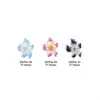 Accesorios para Uñas con Forma de Flor de Lirio de Cristal de Hielo Suave, Flores Populares de Resina de Cinco Pétalos de Colores para Decoración de Uñas DIY