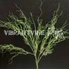 Enfeites de Planta Verde Artificial para Decoração de Casa, Grama Falsa em Forma de Linha, Parede de Plantas, Paisagismo com Capim-dos-pântanos