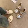 Sapatos Casuais Versáteis da Moda Infantil 2026 Primavera/Verão Novos Sapatos Mary Jane para Meninas com Solado Macio Simples Sapatos de Princesa