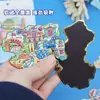 Imanes de Nevera Metálicos Repujados de Monumentos de Ciudad Mapa de Rutas Nacionales Tendencia Nacional Imanes de Nevera Souvenirs Estilo Chino Imanes de Nevera en Stock