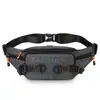 Bolso de Pecho para Hombre al Aire Libre Callejero Casual Moderno Bolso de Hombro para Teléfono Móvil Moda Letra Bolso Cruzado para Ciclismo Bolso de Cintura Deportivo