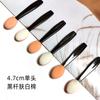 Vendas de Fábrica Bastão de Sombra de Olhos de Cabeça Simples e Dupla Esponja de Látex Pincel de Sombra de Olhos Pincel para Mistura de Pó para Manicure Bastão de Sombra de Olhos Descartável para Maquiagem