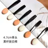 Ventas de fábrica 4/4.7cm aplicador individual de sombra de ojos esponja de látex brocha para sombra de ojos delineador de uñas brocha para difuminar herramientas de belleza