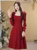 Vestido de Hada Nuevo de Invierno de Manga Larga 2026, Vestido de Princesa Petite, Se Puede Usar Casual en Casa, Vestido Elegante
