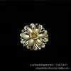 Horquilla de Estilo Chino Tradicional DIY, Adorno para el Cabello, Materiales para Tocado de Cosplay, Corona de Fénix Xiuhe, Broche, Accesorios de Abanico, Flores 3D
