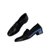 Mocassins retrô de couro estilo britânico para mulheres, sem cadarço, simples e versáteis, com salto grosso, bico redondo e design casual