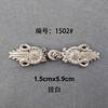 Hebilla de Gancho de Estilo Chino de Alta Gama Dinastía Han Botón de Metal Hebilla de Placa para Cheongsam de Mujer Hebilla para Ropa Botón Decorativo Accesorios