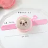 Monedero de Felpa de Conejo y Zorro de Dibujos Animados Lindo, Estuche para Auriculares, Bolsa de Almacenamiento para Estudiantes, Colgante, Encanto, Pulsera de Fleje