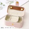 Caixa de Joias Portátil Caixa de Armazenamento Mini Requintada Caixa para Brincos Brincos Anel Porta-Joias de Viagem Carry-On Pequena Caixa de Joias