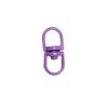 Hebilla de Figura de Ocho Colorida Pintada, Hebilla Giratoria Redonda, Hebilla Retorcida, Accesorios para Llaveros DIY, Anillo de Conexión para Cuentas