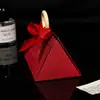 Nueva Caja de Dulces de Boda de Alta Gama, Caja de Dulces de Boda Estampada en Caliente, Caja de Dulces Creativa Estilo Europeo para Boda y Compromiso, Caja Vacía para Regalo de Boda