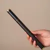 Tubo de Incienso Lacado de Sándalo Morado, Portainciensos Estilo Chino, Artesanía de Tubo de Incienso de Palo de Rosa Africano