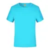 Camiseta de Verano Cuadrada Pequeña Cuello Redondo Manga Corta Secado Rápido Camiseta Publicitaria para Maratón Running Deportes al Aire Libre con Logo Impreso Personalizado