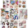 Clip lindo de dibujos animados aleatorio 20 en un paquete de clip para notas alto valor de color qué acrílico ppj almacenamiento prueba de papel cero